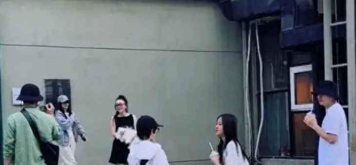 贾乃亮李小璐携手陪女